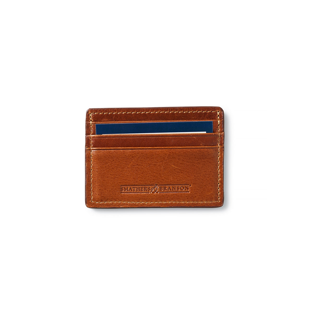 Smathers & Branson Credit Card Wallet - Murray's Nantucket Island Grateful Dead Steal Your Face Navy