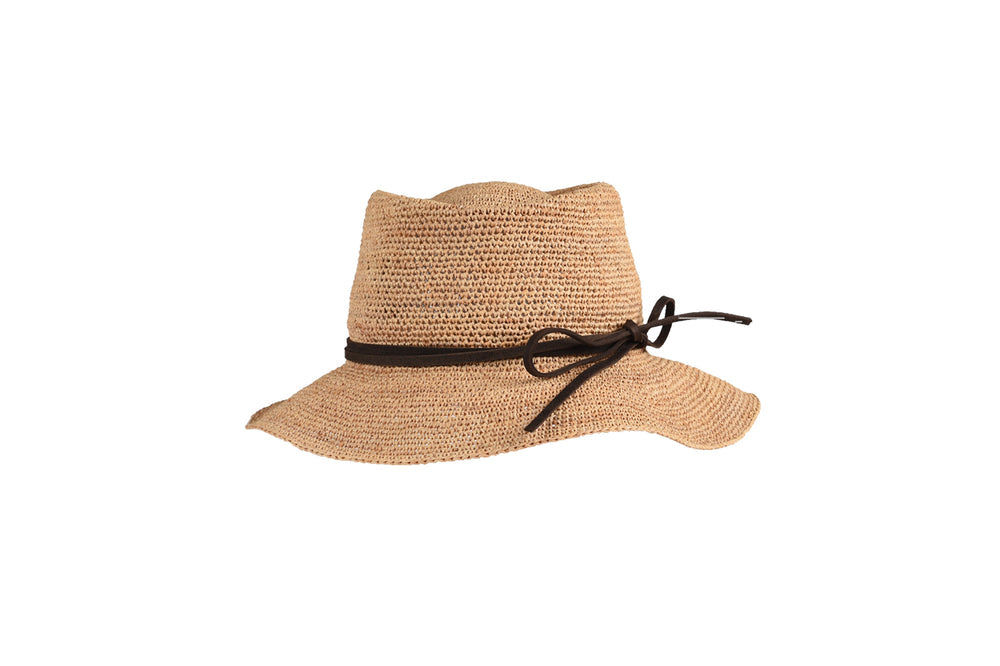 Peter Beaton Cathcart Hat - Crocheted Raffia