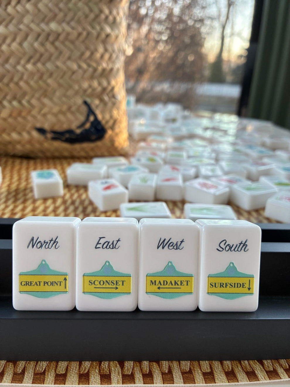 Mahjong Nantucket ACK Destination Tiles