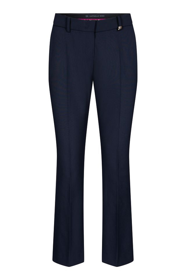 Raffaello Rossi Dora Crop Pant Marine Blue