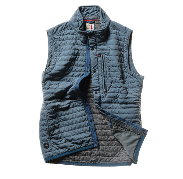 Relwen WINDZIP VEST-CADET NAVY