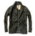 Relwen FLY-WAXED TRAP BLAZER-BLACK OLIVE