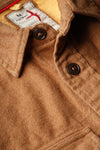 Relwen UTILITY WORKSHIRT-TOBACCO CANVAS