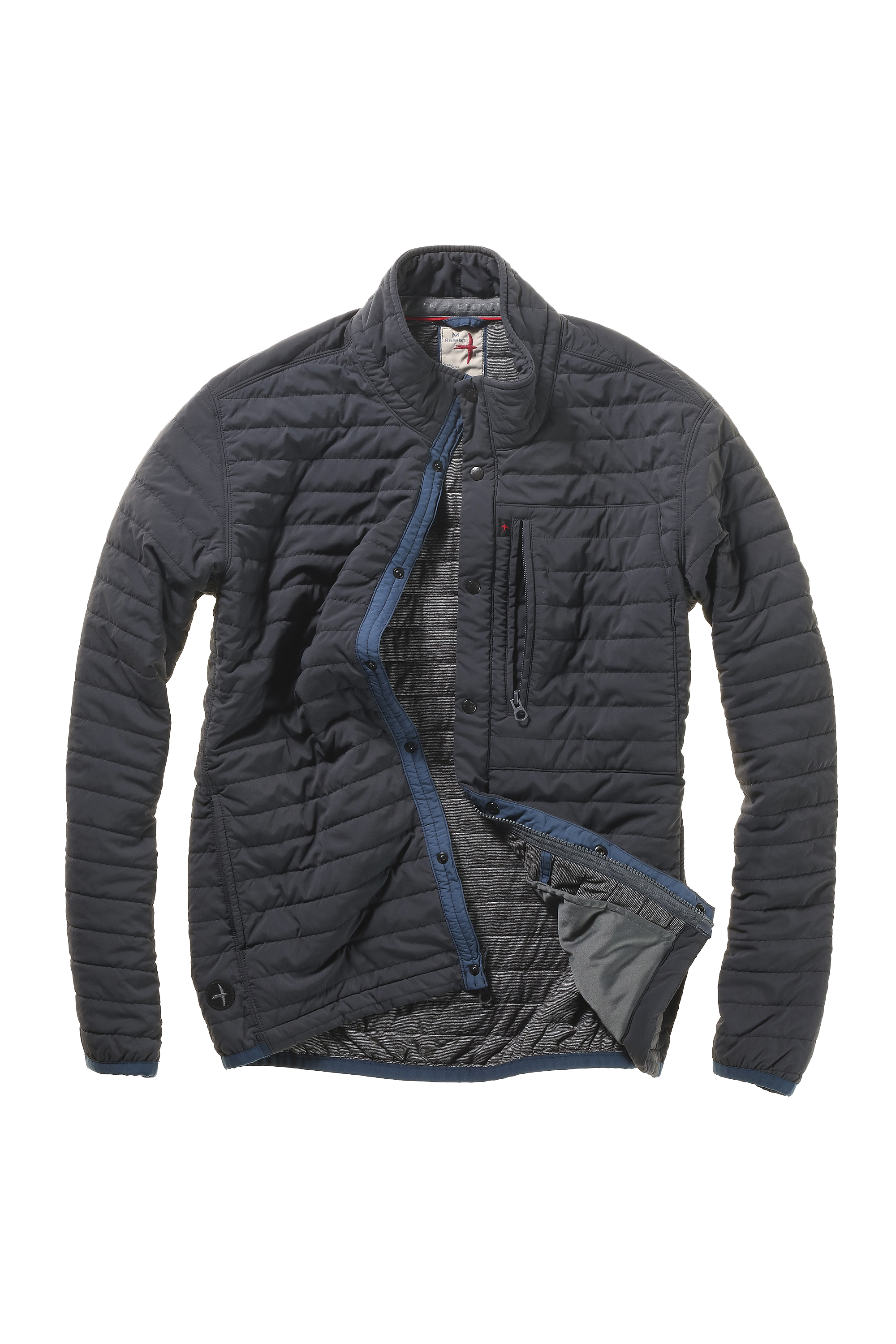 Relwen WINDZIP JACKET MIDNIGHT