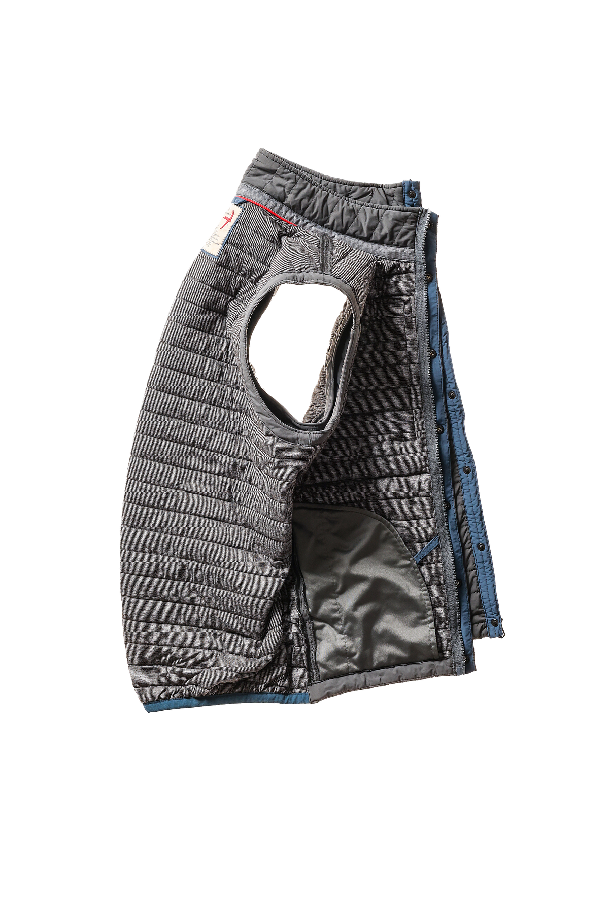 Relwen Windszip Vest Charcoal