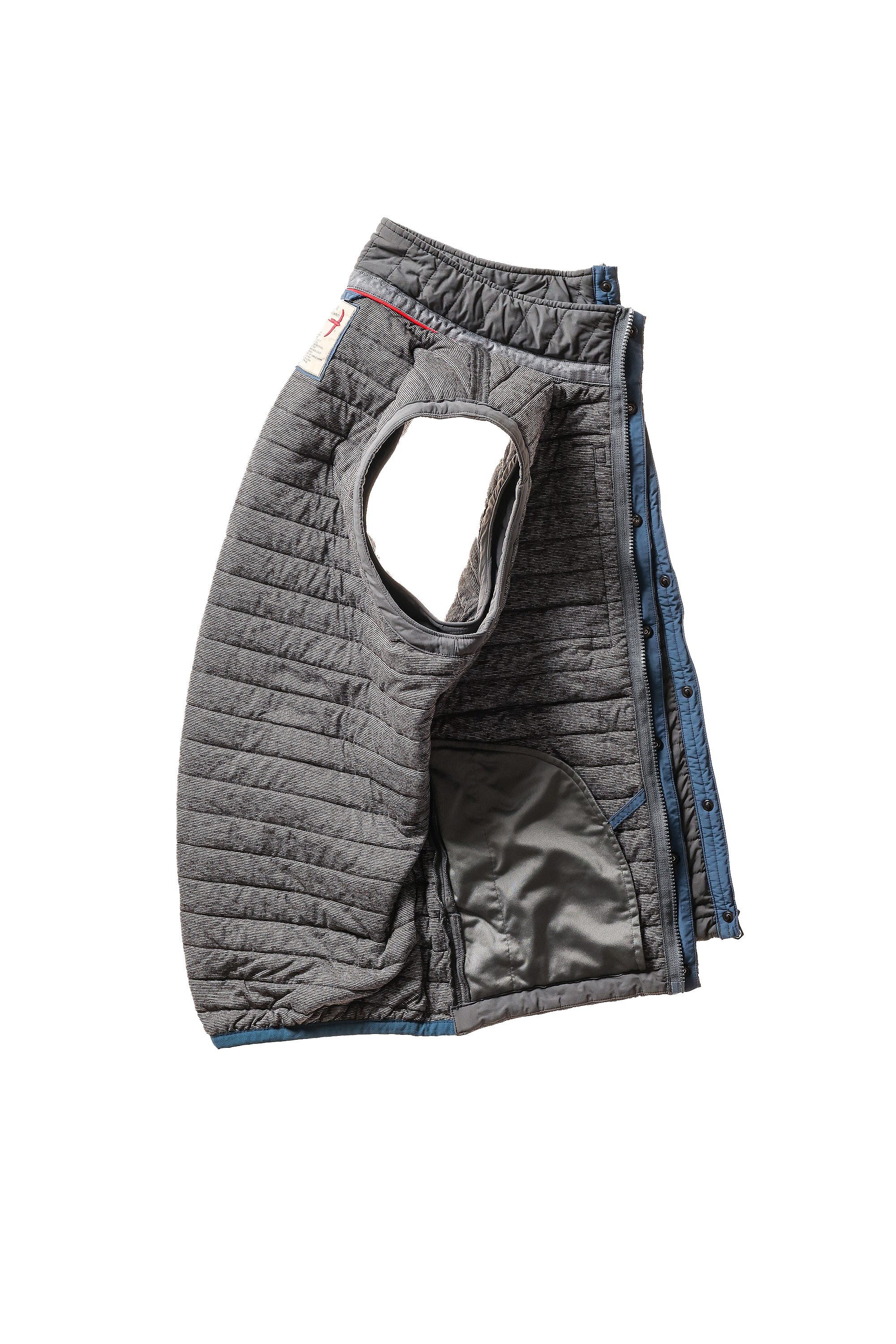 Relwen WINDZIP VEST CHARCOAL