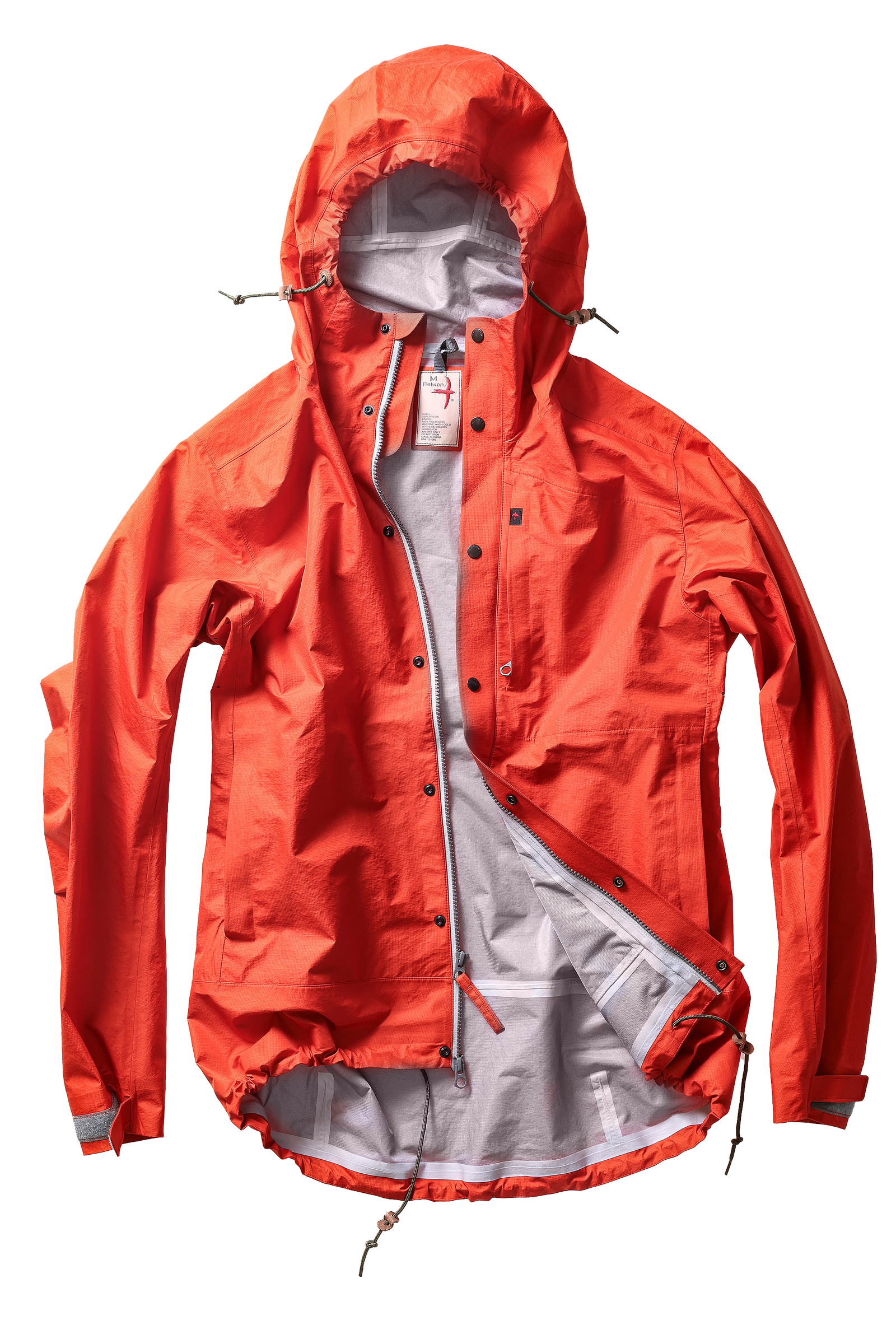 Relwen ULTRA RAIN SHELL Jacket Orange