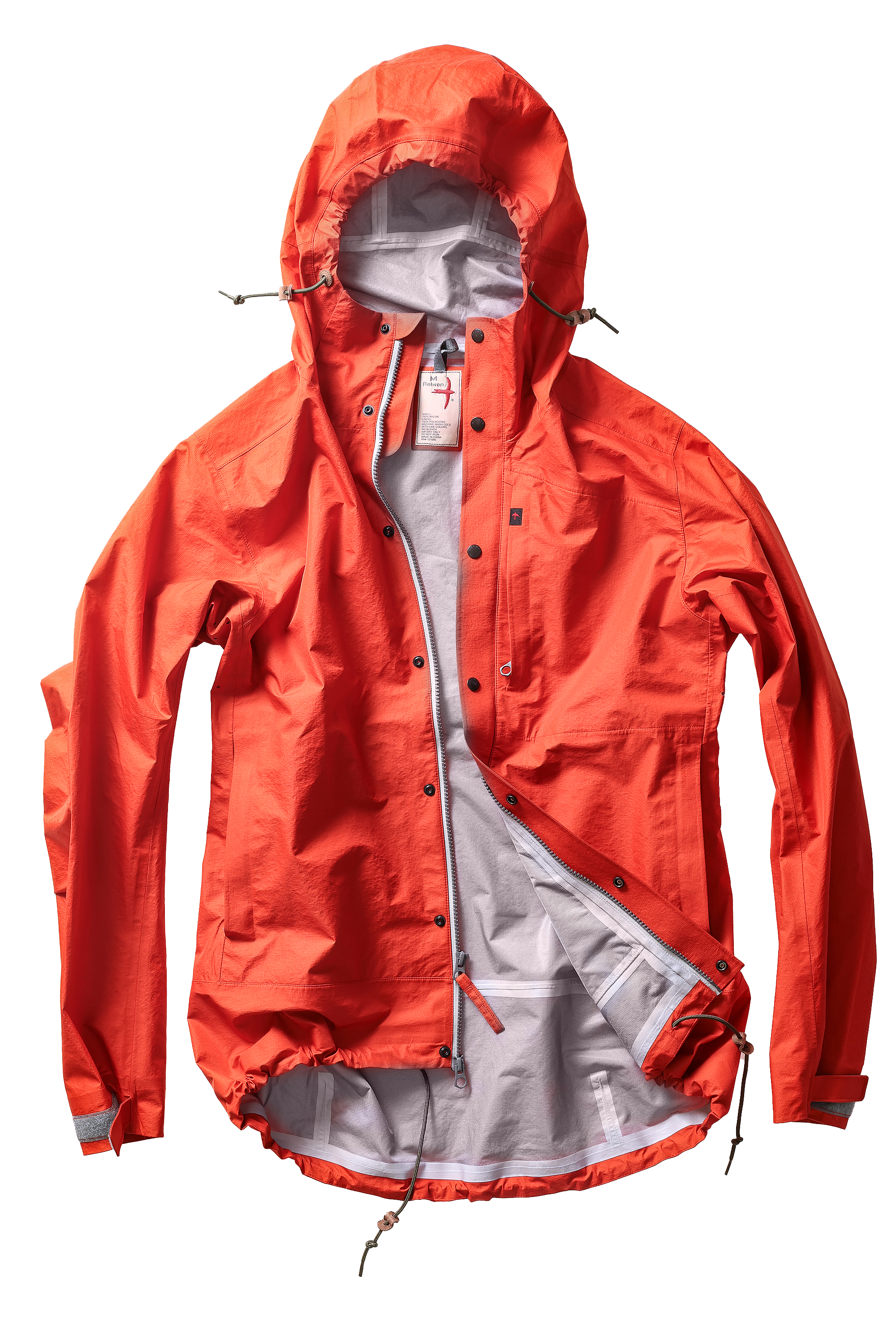 Relwen ULTRA RAIN SHELL Jacket Orange