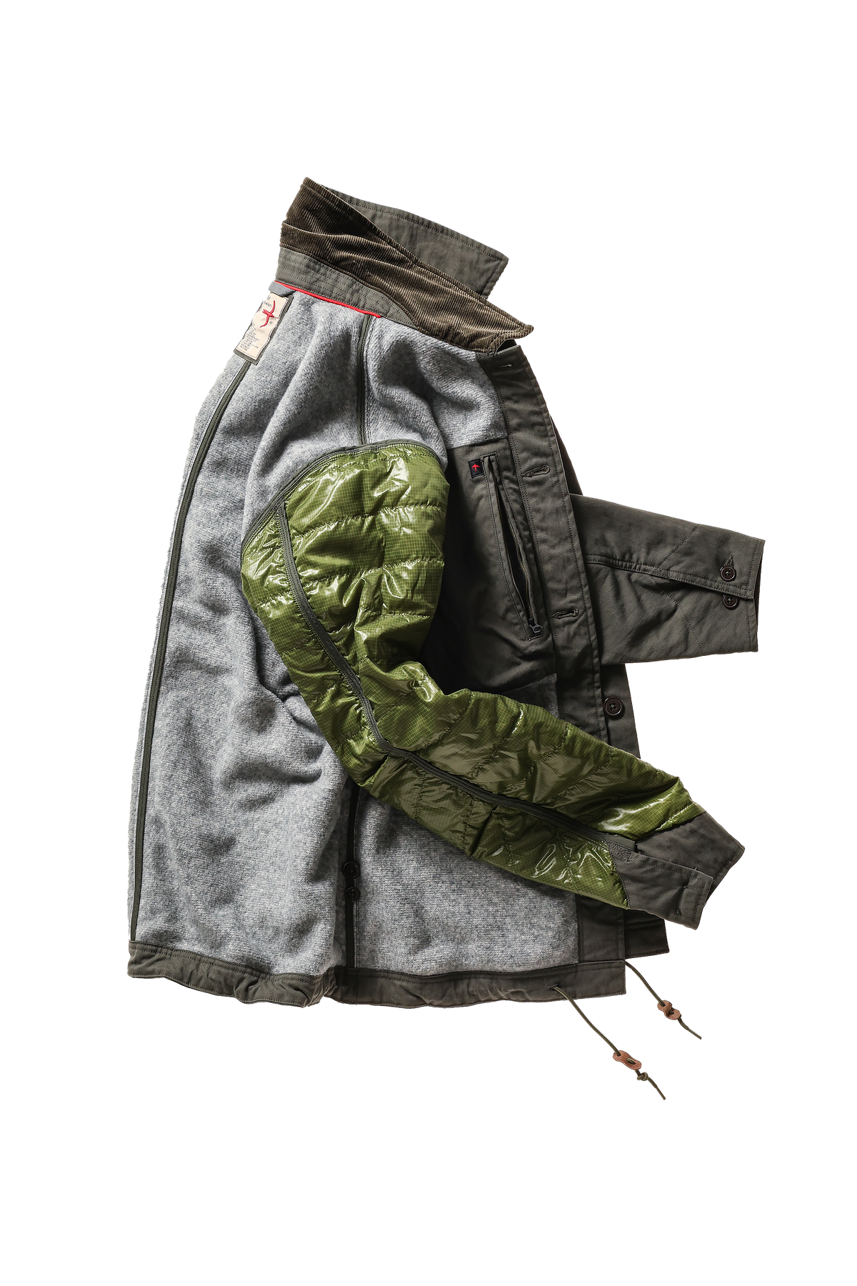 Relwen PILE-LINED CHORE COAT FOREST Canvas