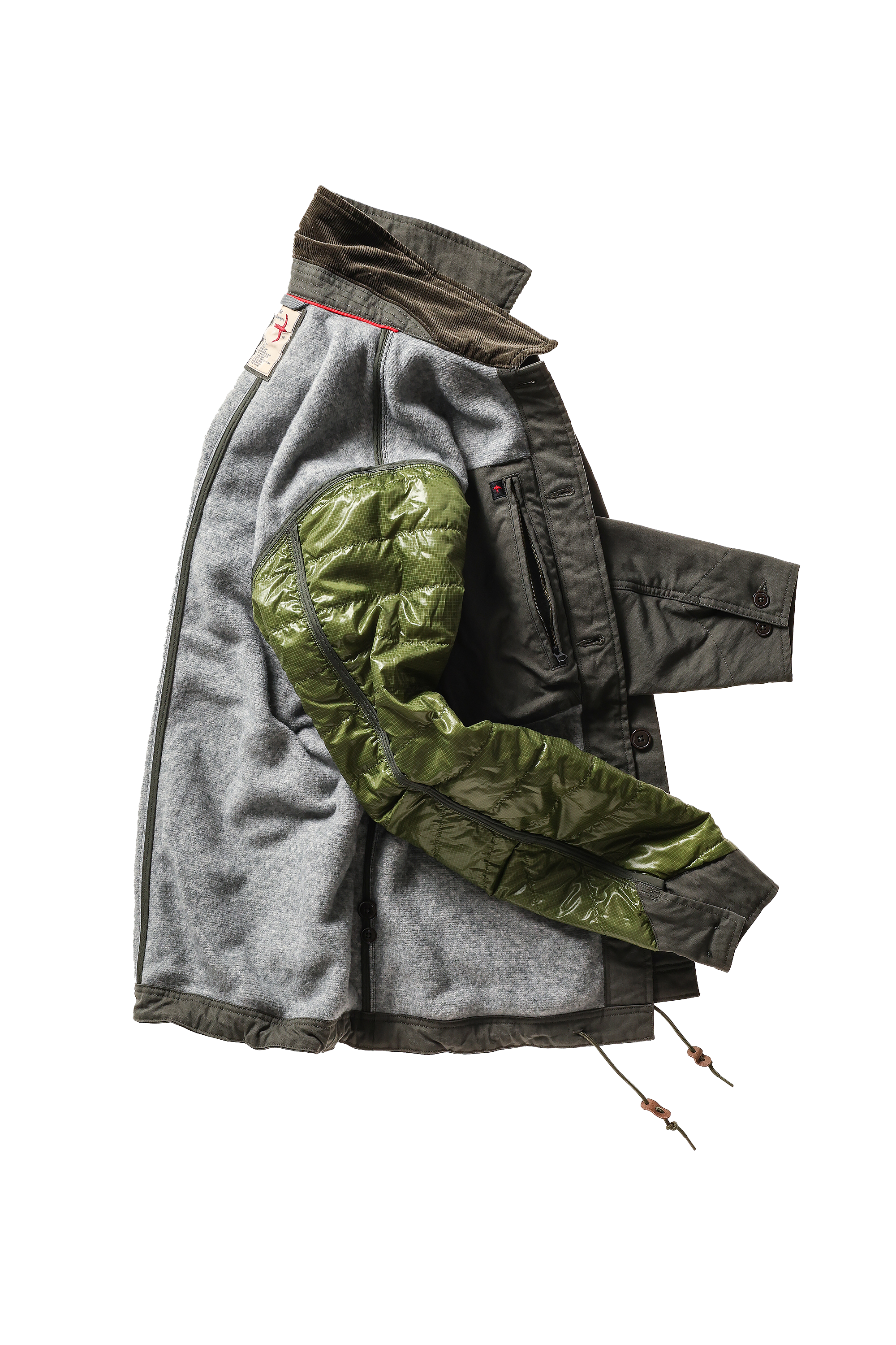 Relwen PILE-LINED CHORE COAT FOREST Canvas