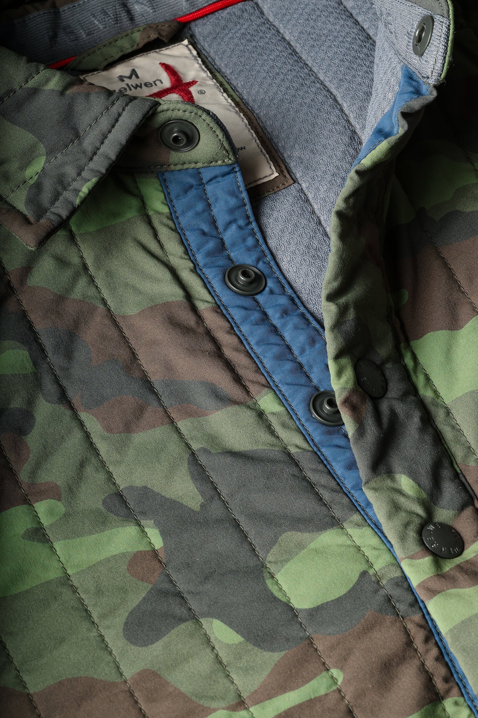 Relwen POLO-JACK Pullover BRT OLIVE CAMO