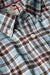 Relwen FLYWEIGHT FLANNEL SHIRT LT BLUE/BROWN PLAID