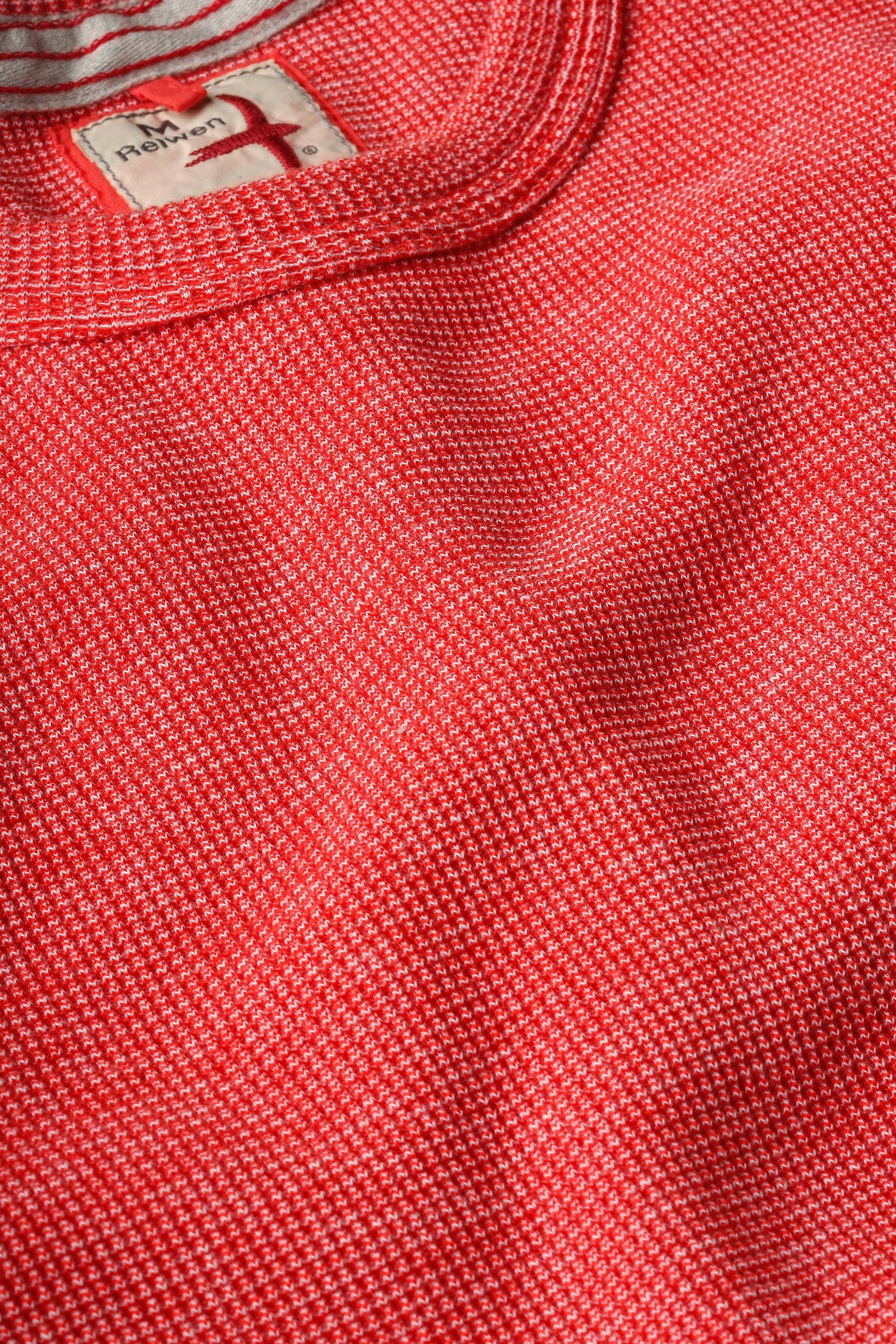 Relwen BI-WAFFLE CREWNECK SHIRT SUNSET