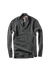 Relwen BI-WAFFLE MOCK NECK SHIRT CHARCOAL