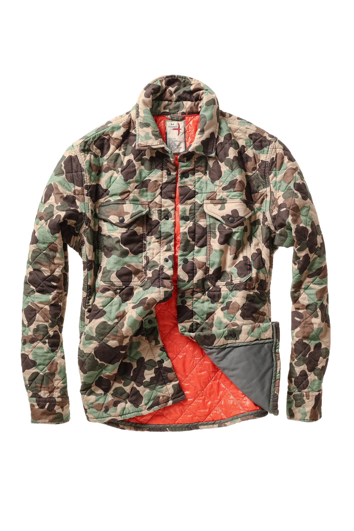 Relwen - Qltd Flannel Shirtjacket - Duck Camo