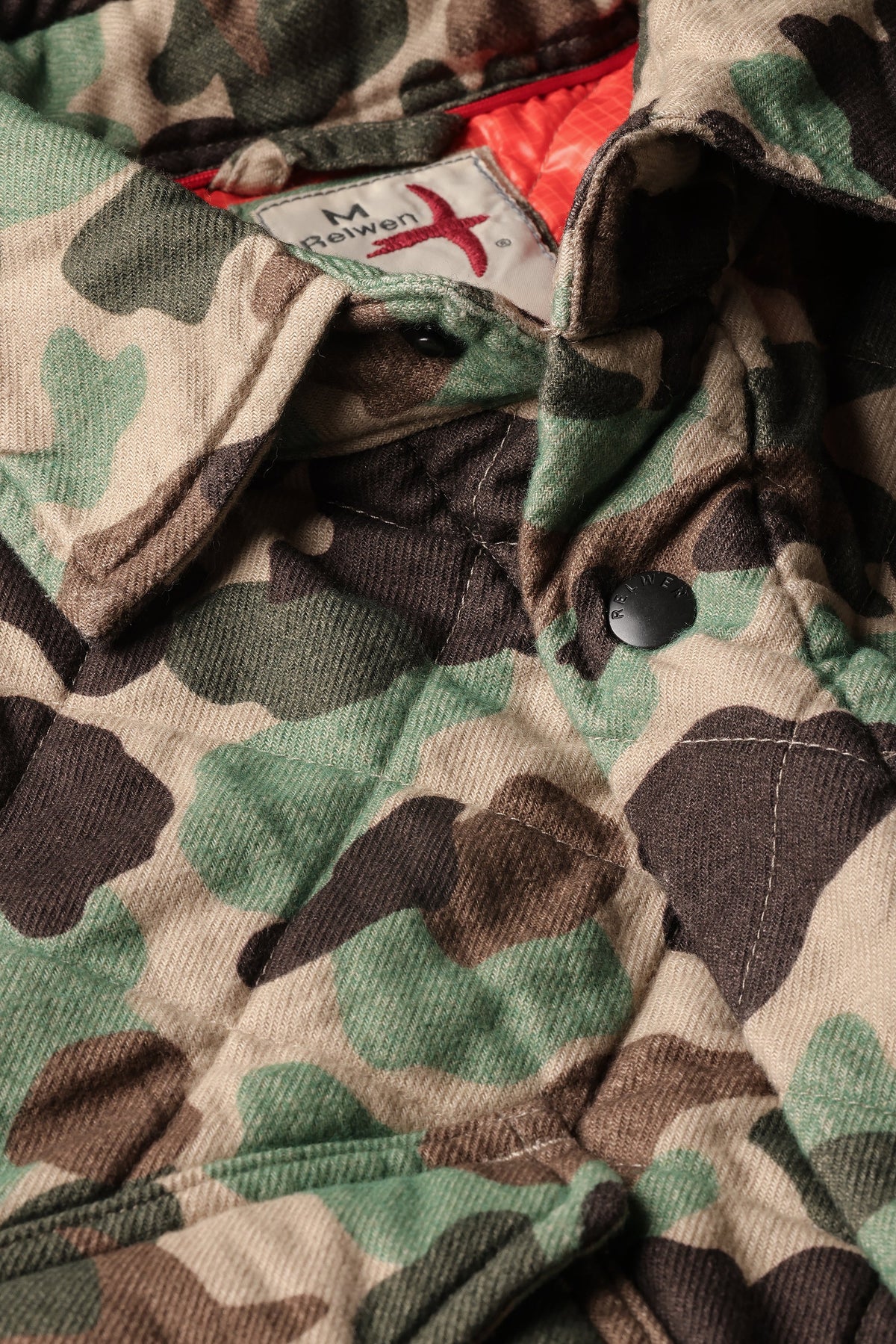 Relwen - Qltd Flannel Shirtjacket - Duck Camo