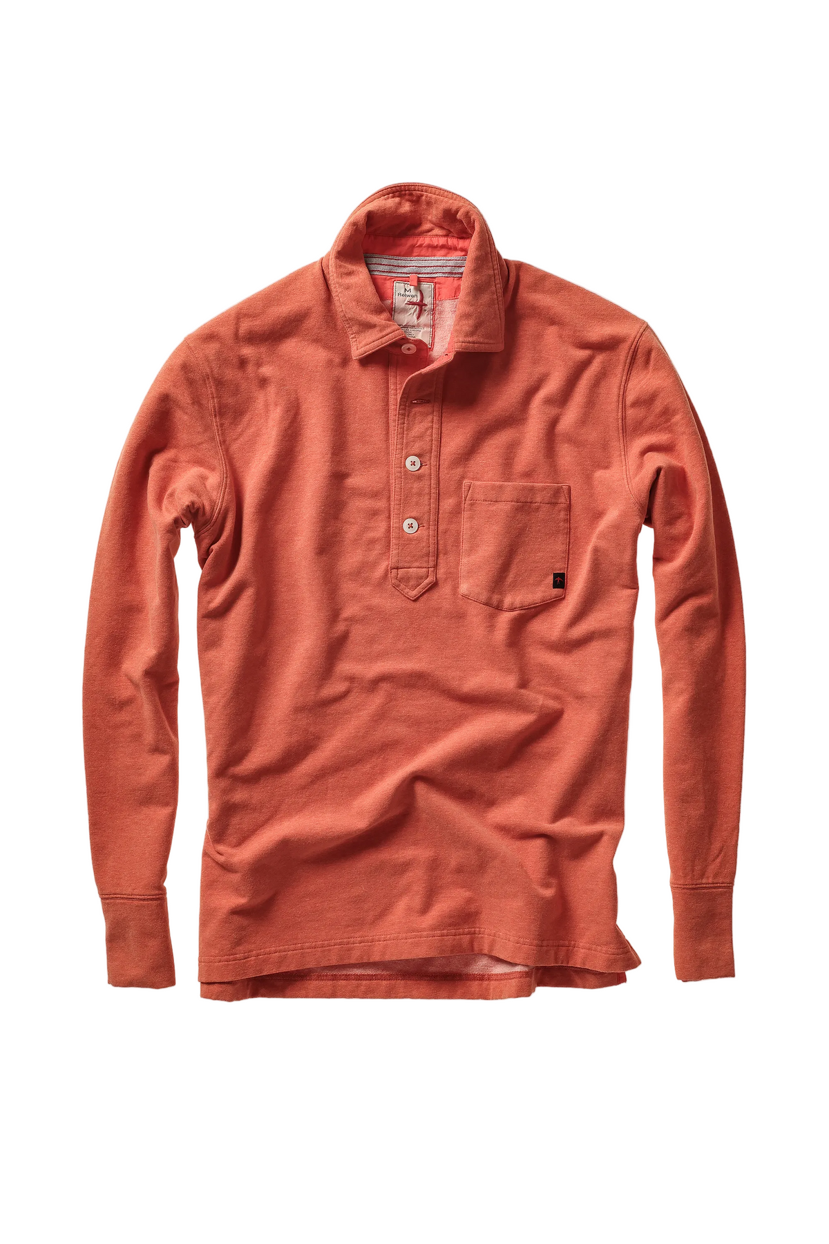 Relwen - Mariner Polo - Orange Fade Hthr
