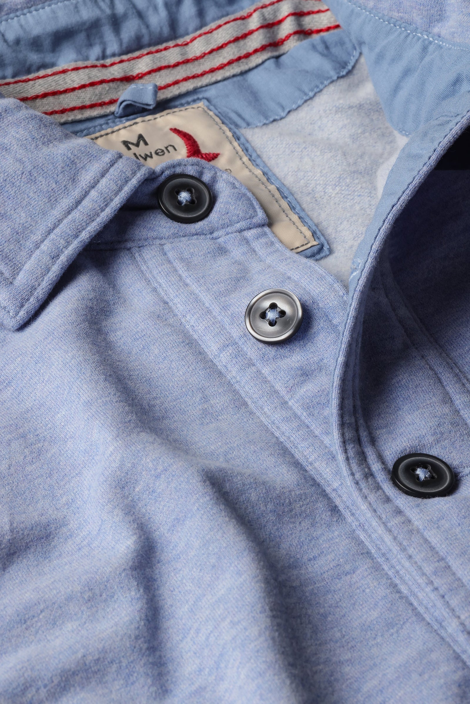 Relwen - Mariner Polo - Lt Blue Hthr
