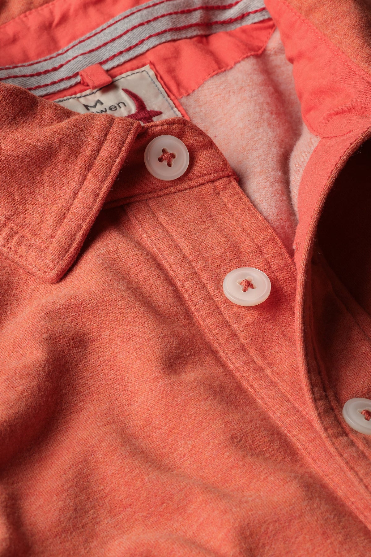 Relwen - Mariner Polo - Orange Fade Hthr