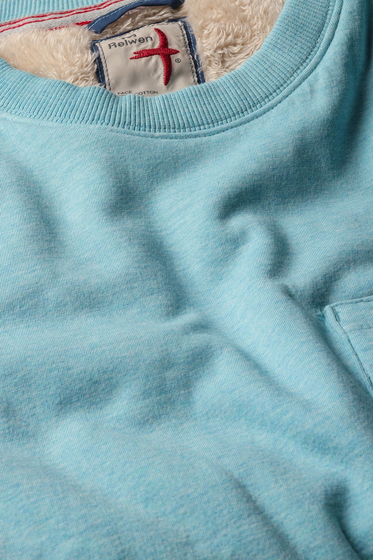 Relwen - Superfleece Crew - Ocean Hthr