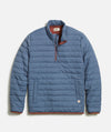 Marine Layer Stretch Half-Zip Puffer-bering sea