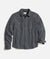 Marine Layer Stretch Twill Overshirt-dark heather grey