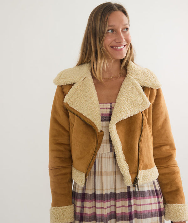 Sherpa moto jacket discount