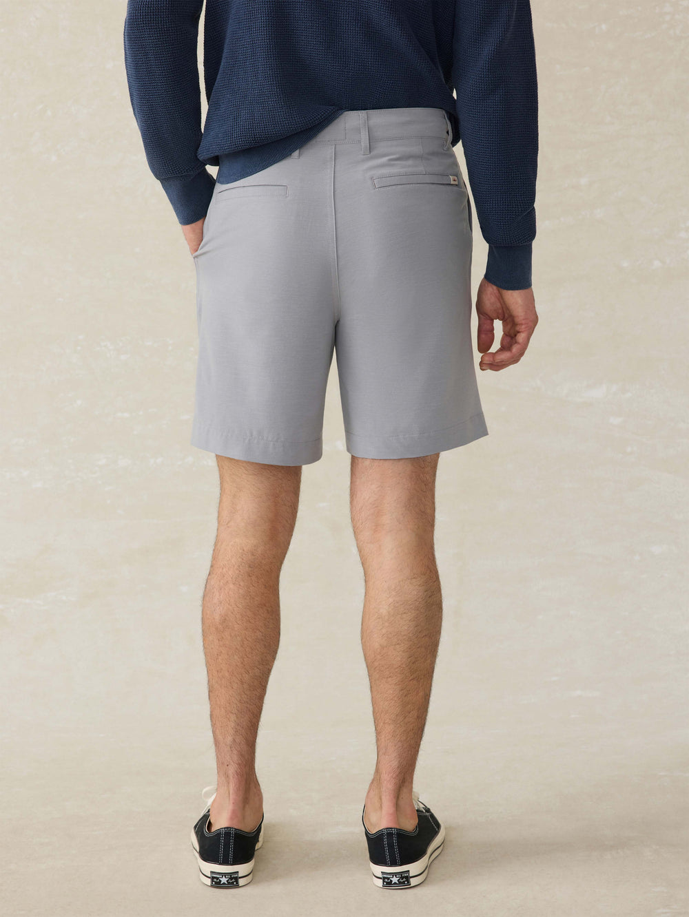 Faherty All Day Short (7’’) - Ice Grey