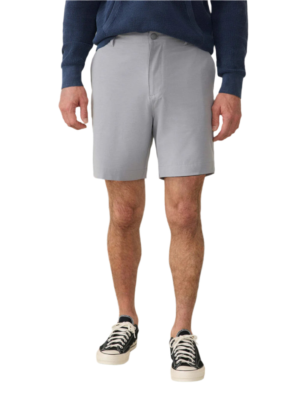 Faherty All Day Short (7’’) - Ice Grey