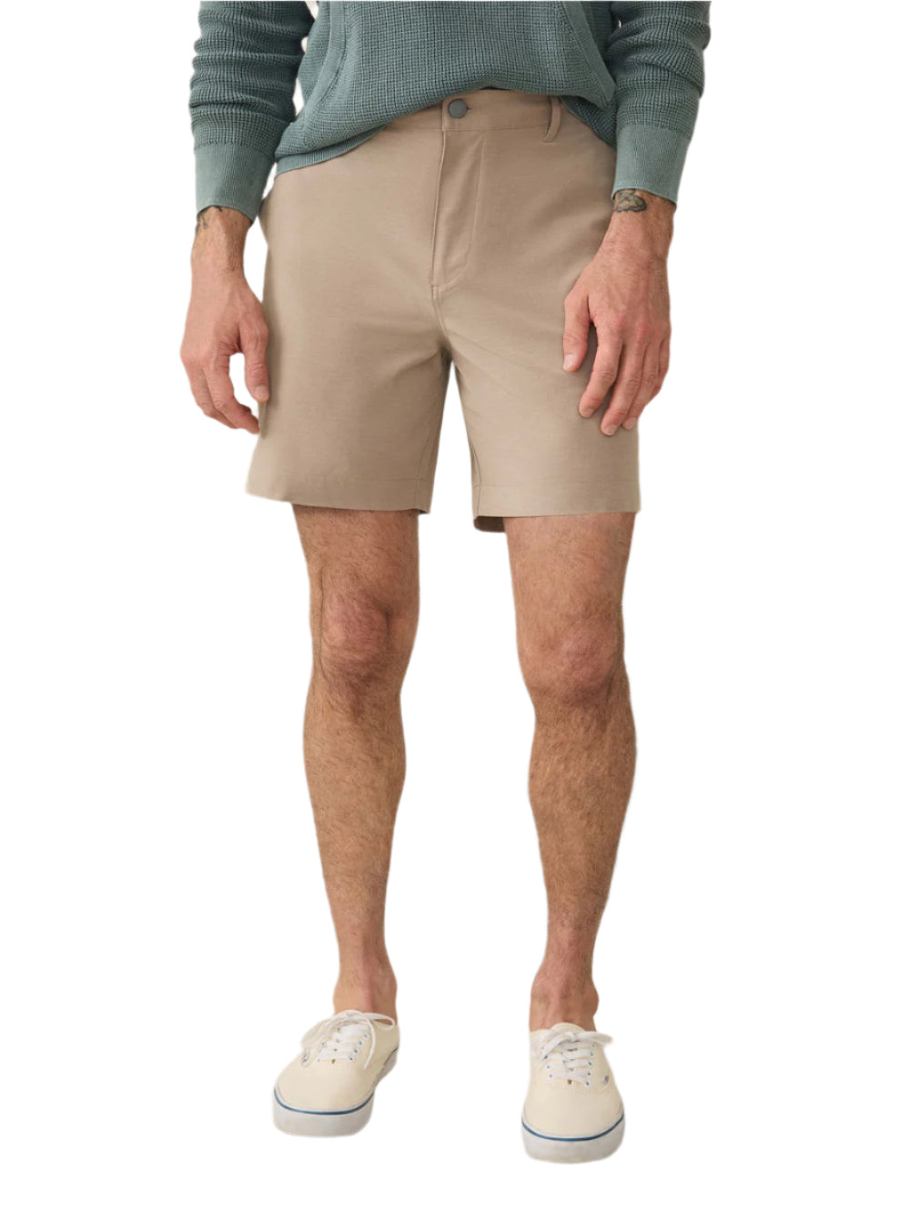 Faherty All Day Short (7’’) - Khaki