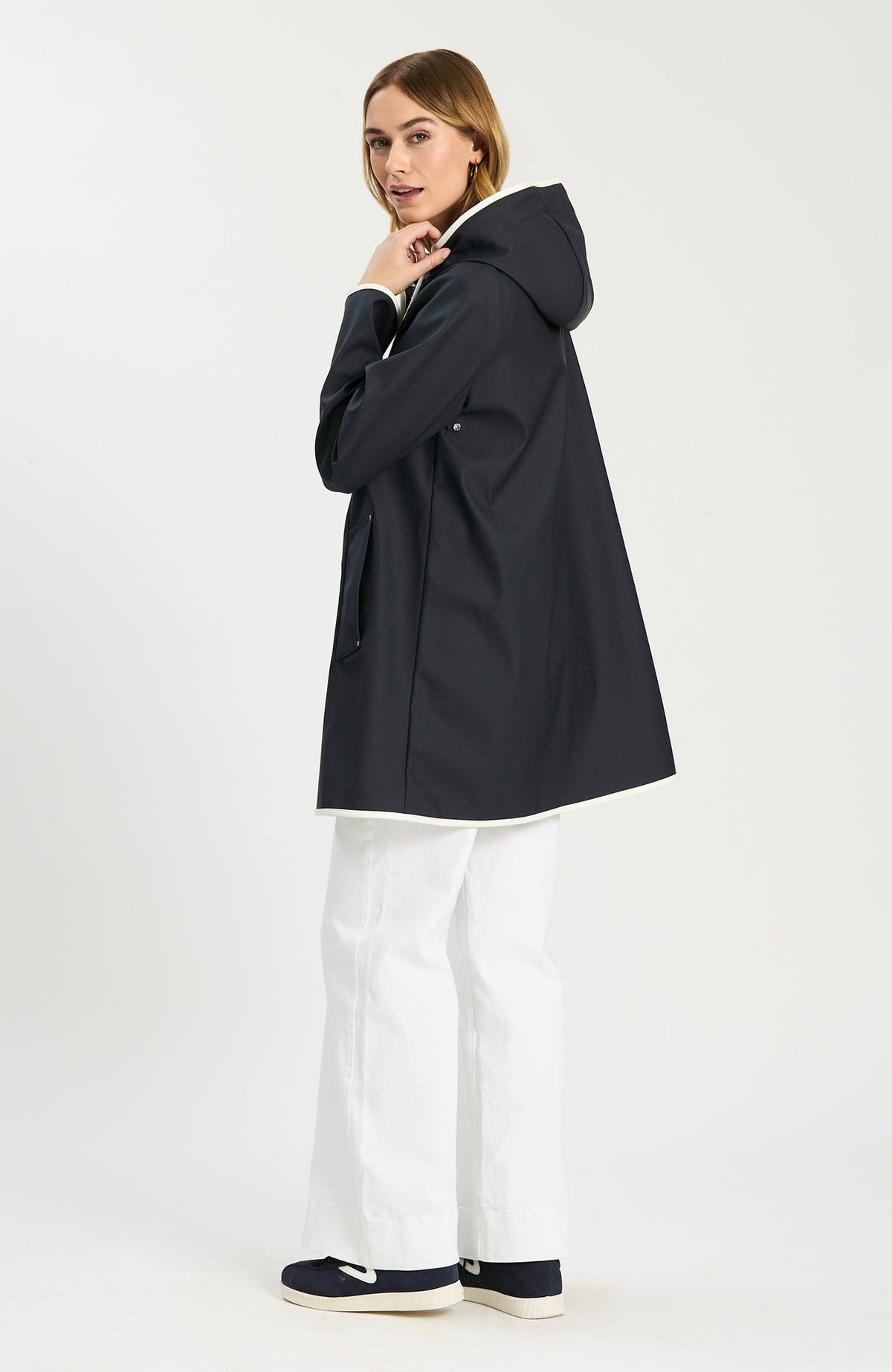 Tyler Boe - Block Island Rain Coat - Navy