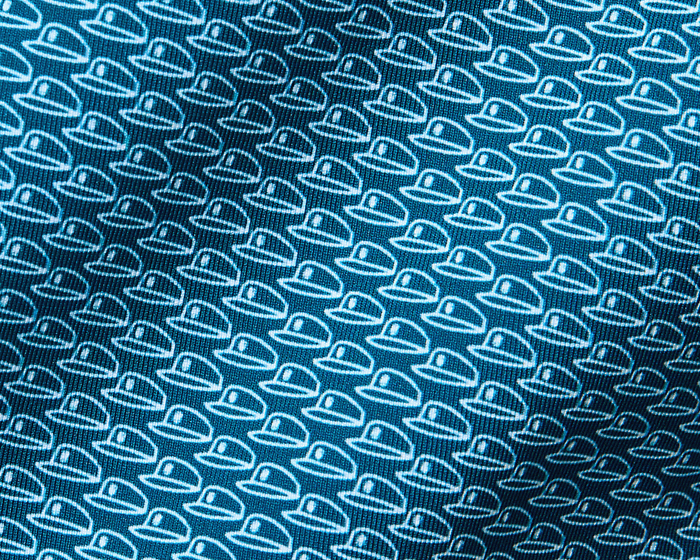 Holderness & Bourne The Frame - Deep Teal/White Island Logo