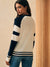 Faherty Throwback Waffle Crewneck - WRIGLEY