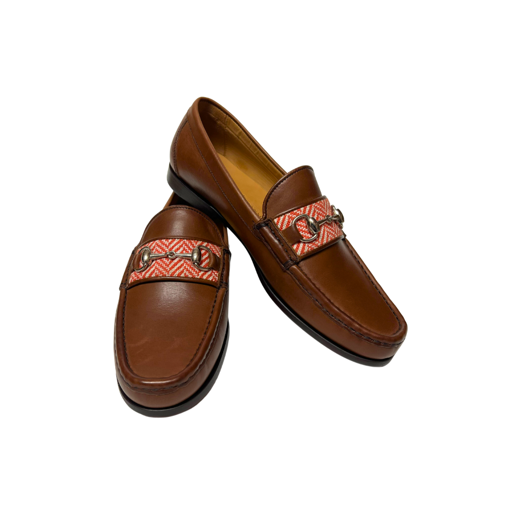 Smathers & Branson x Murray's HERRINGBONE DOWNING BIT LOAFER