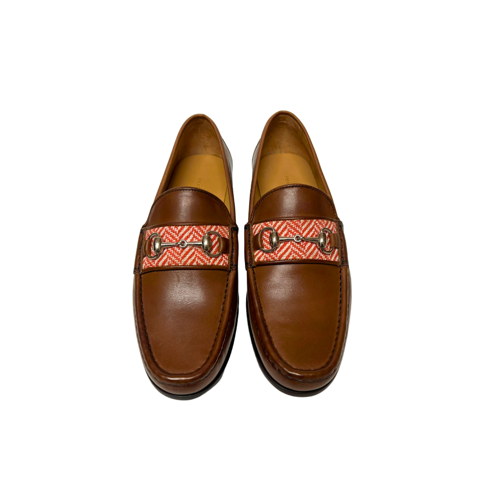 Smathers & Branson x Murray's HERRINGBONE DOWNING BIT LOAFER