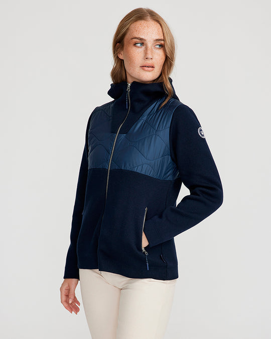 Holebrook EDLA full zip Navy