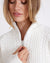Holebrook Ladies Klara T-Neck Sweater Off White
