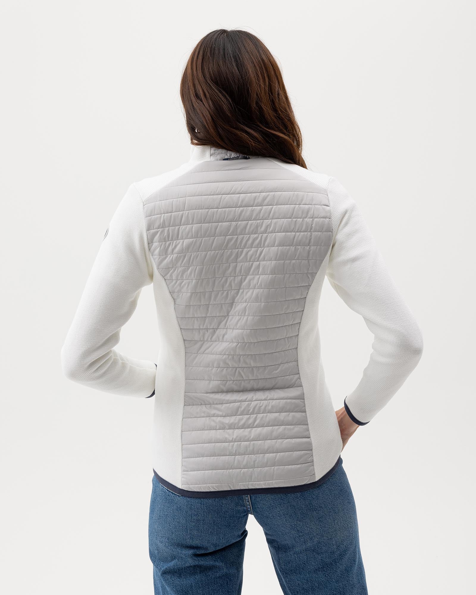 Holebrook Ladies Mimmi WP Jacket White/Marble Grey