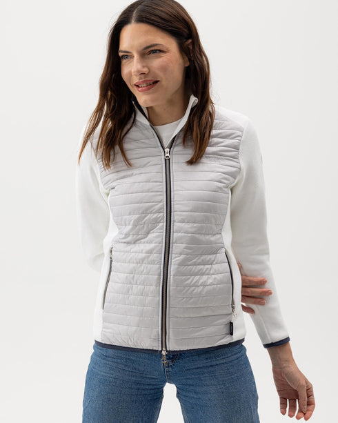 Holebrook Ladies Mimmi WP Jacket White/Marble Grey