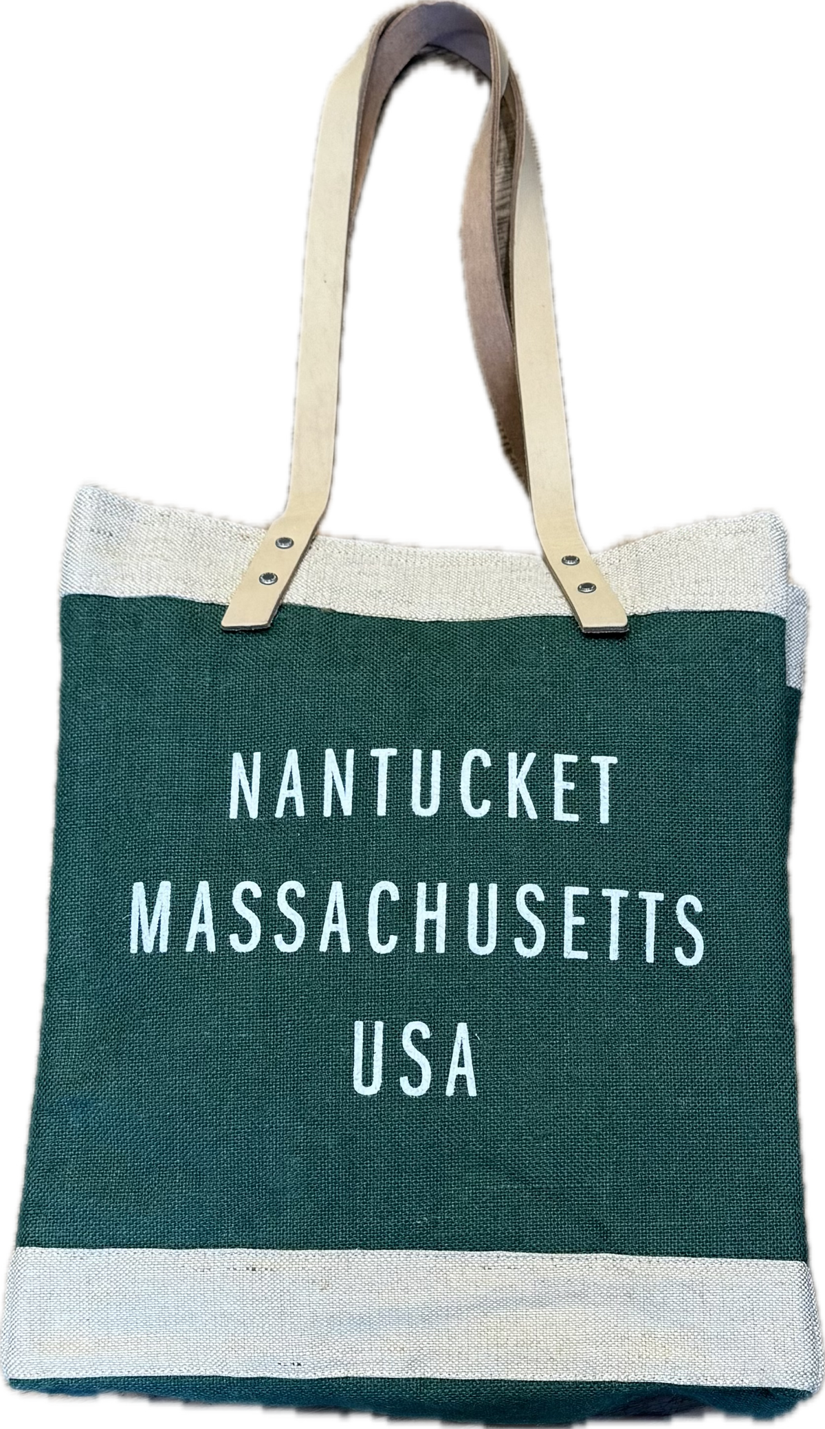 Apolis - Market Tote - Nantucket, Massachusetts USA in Field Green
