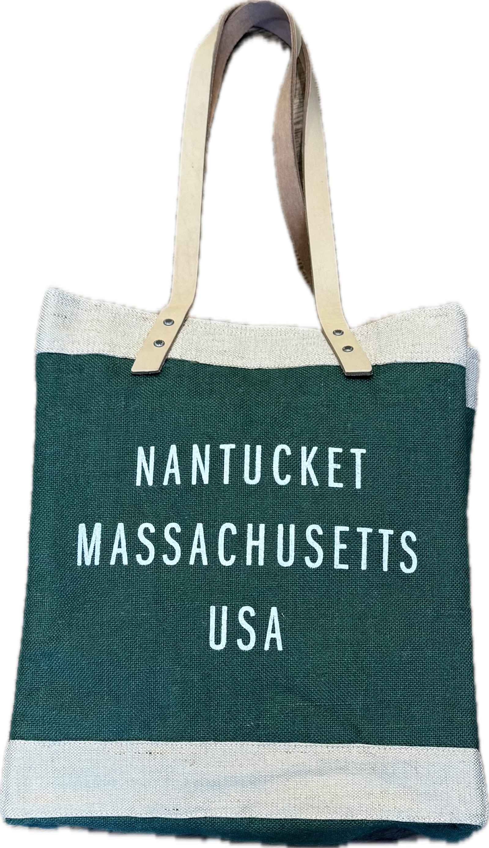 Apolis - Market Tote - Nantucket, Massachusetts USA in Field Green