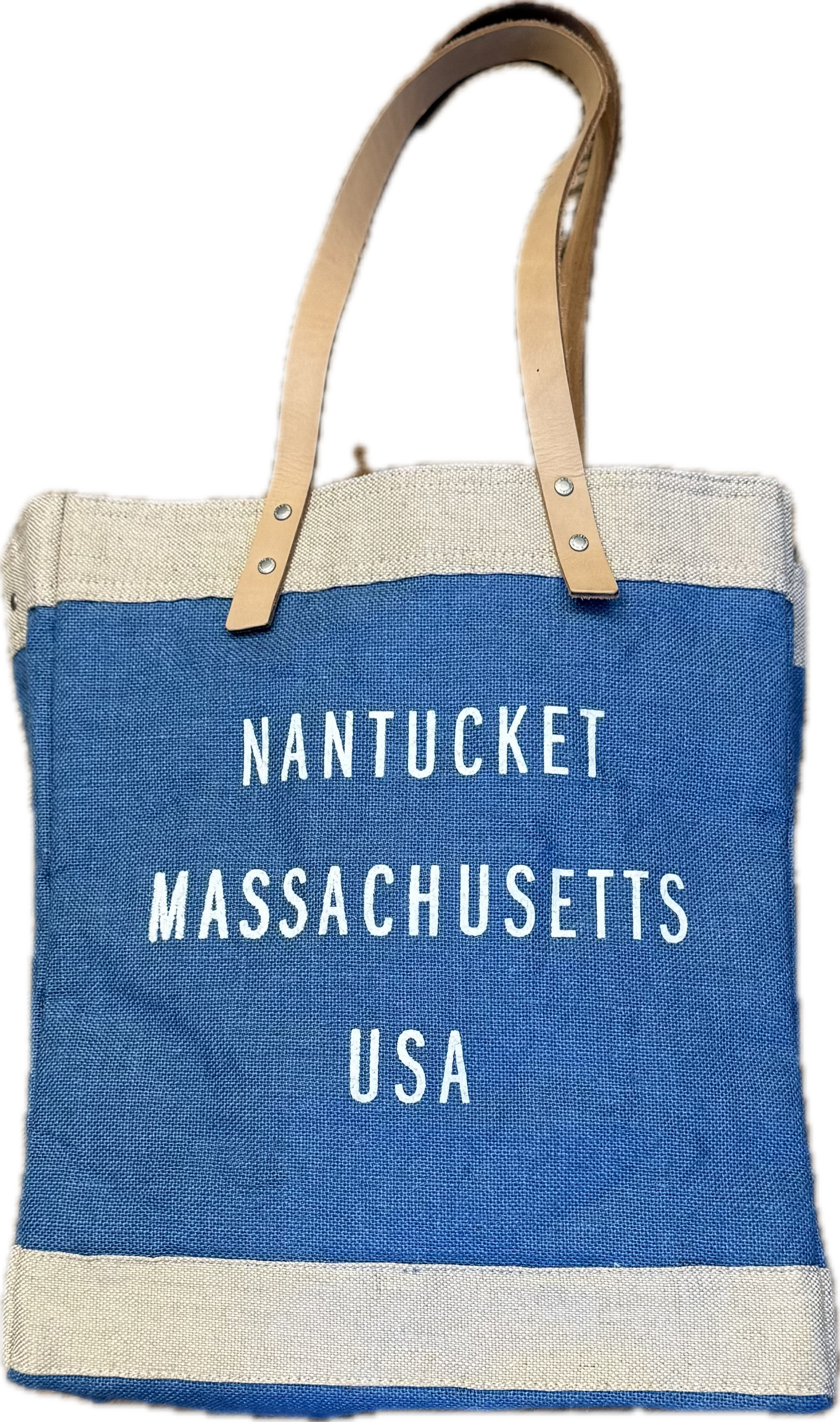 Apolis - Market Tote - Nantucket Massachusetts USA in Parisian Blue