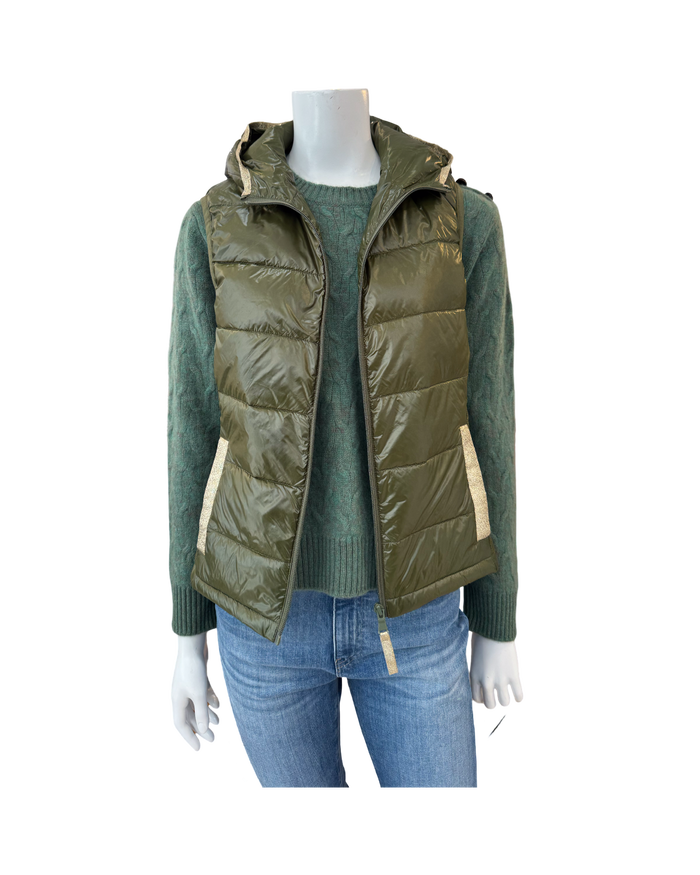 Cortland Park Vespa Vest Gold Fern Shine/Gold