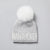 Alashan Ski Hat "NANTUCKET" Heather Grey/Chalk/Snow