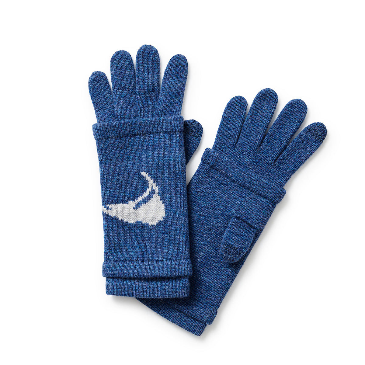 Alashan Ski 3 in 1 Glove Custom Nantucket "ISLAND" Nordic Blue/Heather Grey