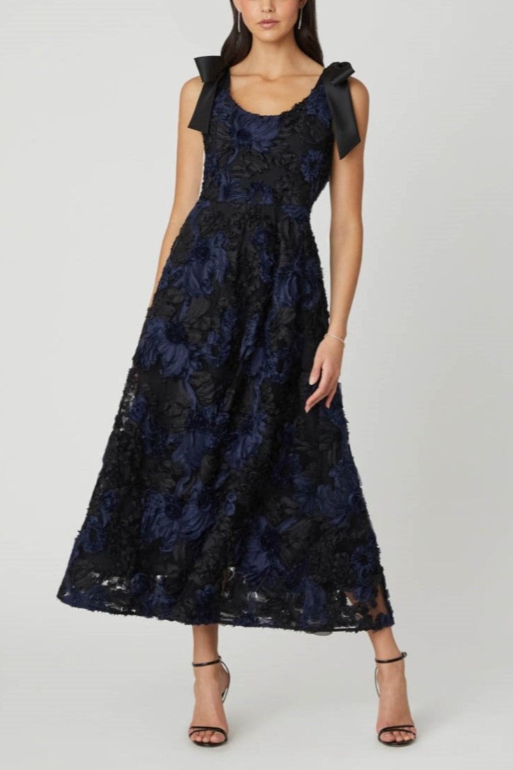 Shoshanna navy dress hotsell