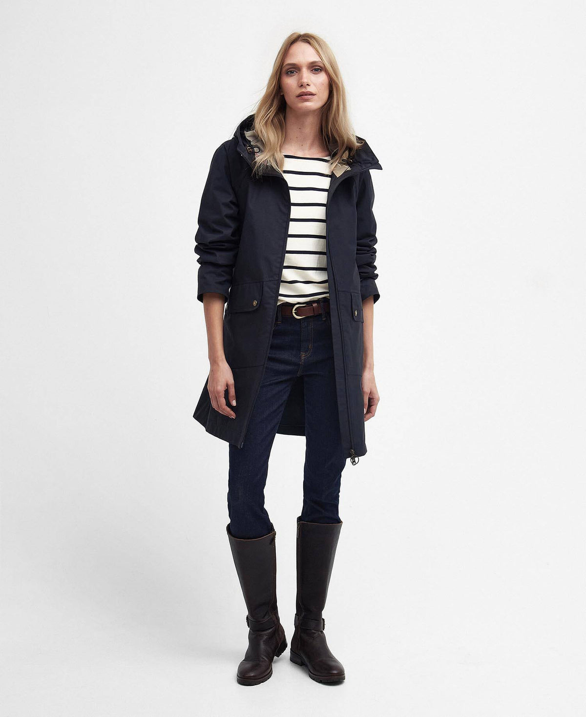 Barbour - Heron Waterproof - Dark Navy