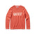 Ladies Crewneck Sweater Nantucket Red w/ Nantucket