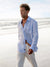 Faherty Laguna Linen Shirt - Summer Classic Stripe
