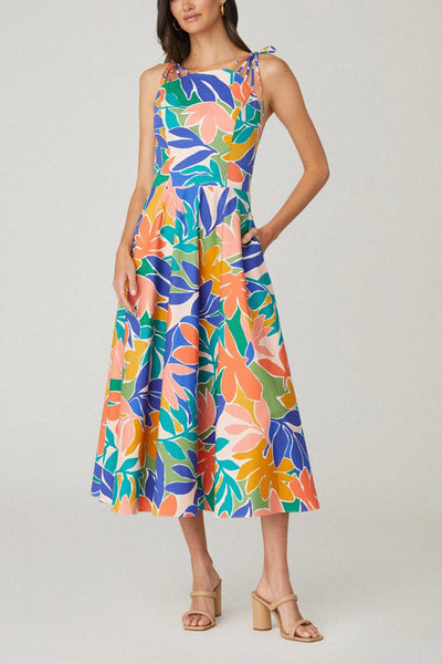 Mame Kuroouchi マメ Floral Willow Dress Shoshanna Willow Dress Sunburst Multi - Murray's Toggery Shop